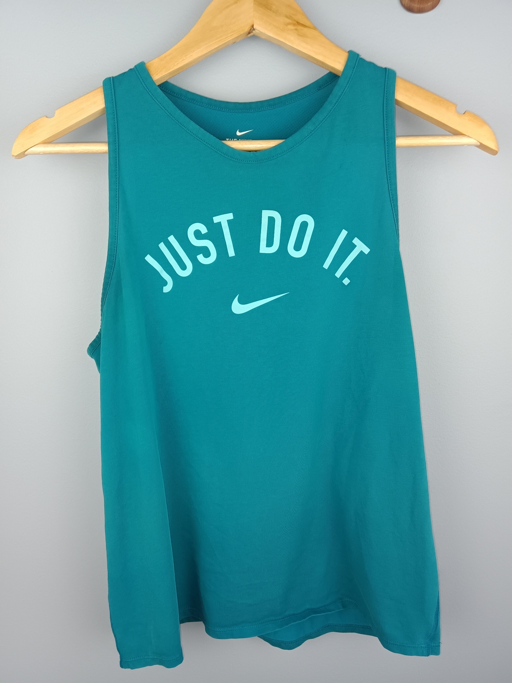 Nike Teal Green 'Just Do It.' Sleeveless Tank